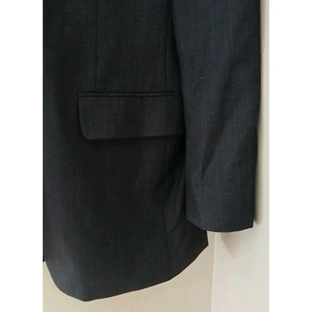 Jos. A. Bank 100% Wool Sport Coat Blazer Size 42L Gray Academia Work